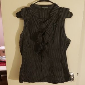 Express dress shirt pin stripe